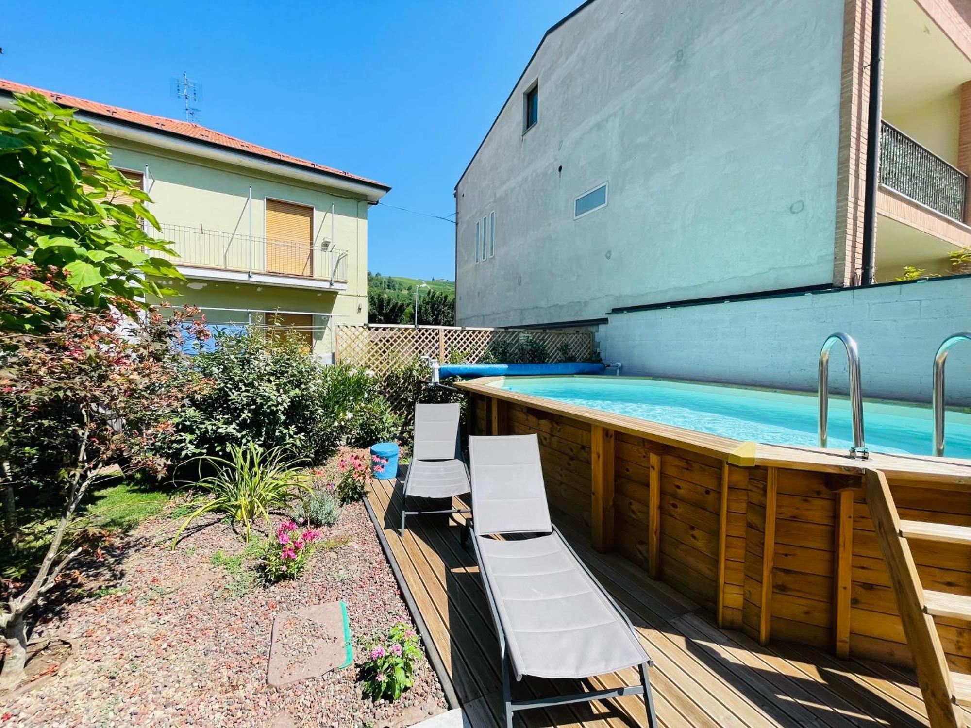Casa Piero, Relax E Piscina Privata Tra Le Colline Delle Langhe Villa Alba  Luaran gambar